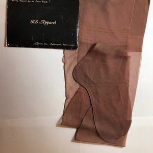 Vintage Cuban Heel Seamed Thigh High Nylons